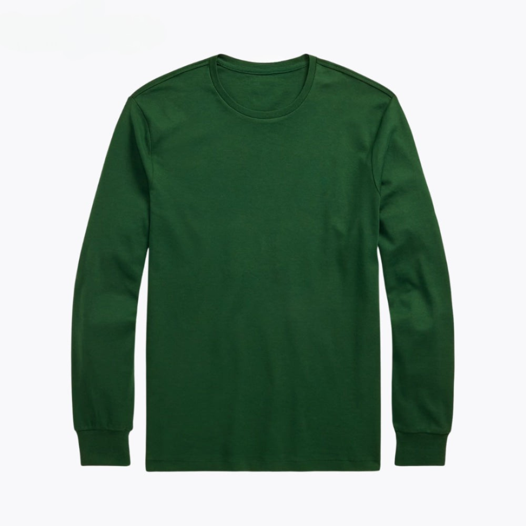 ソフトコットン クルーネック Tシャツ