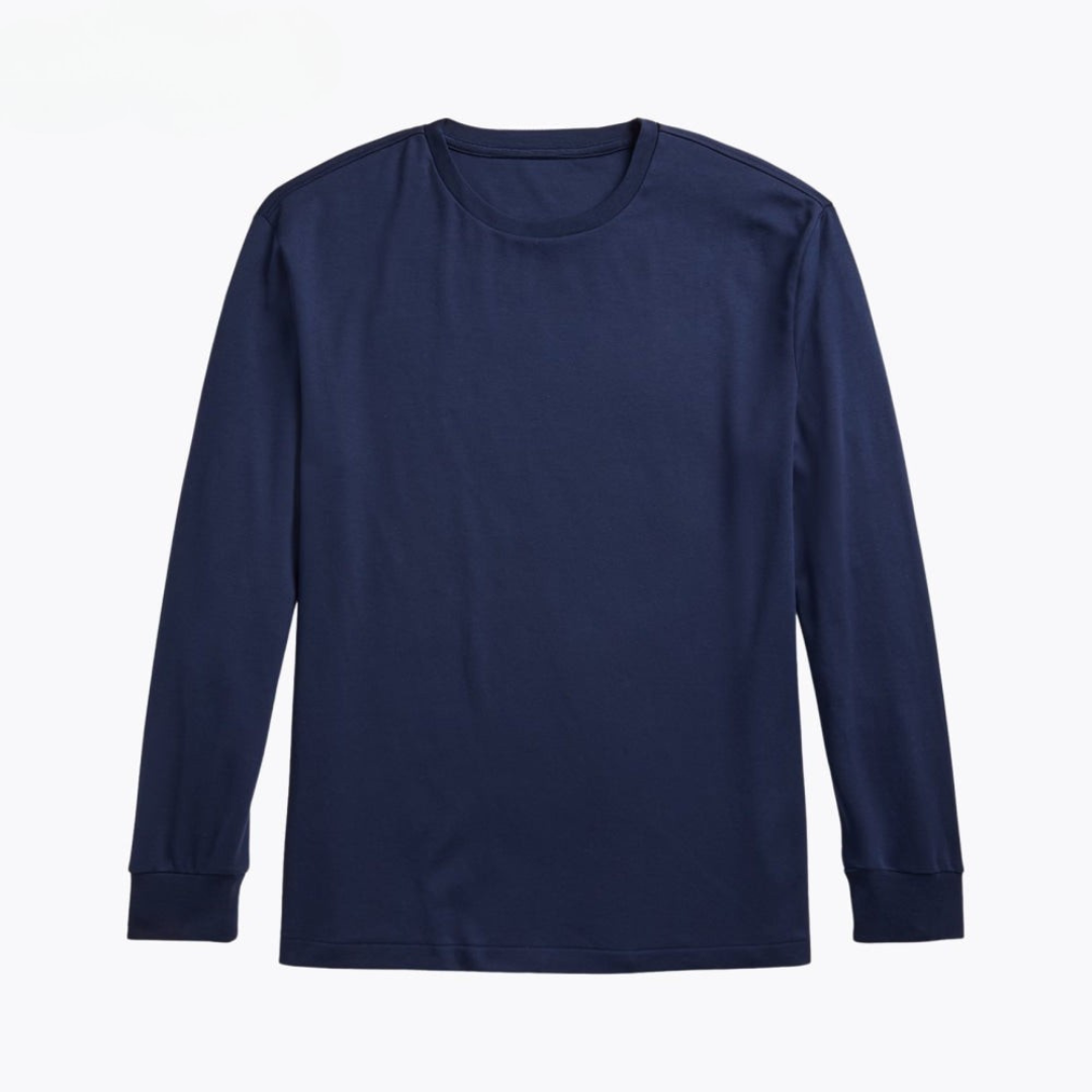 ソフトコットン クルーネック Tシャツ